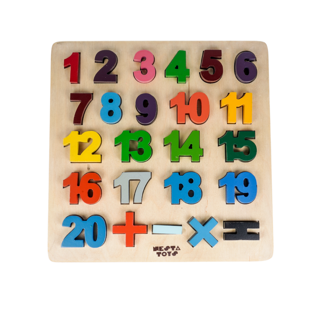 Wooden Numbers Puzzle – Advance Little Minds