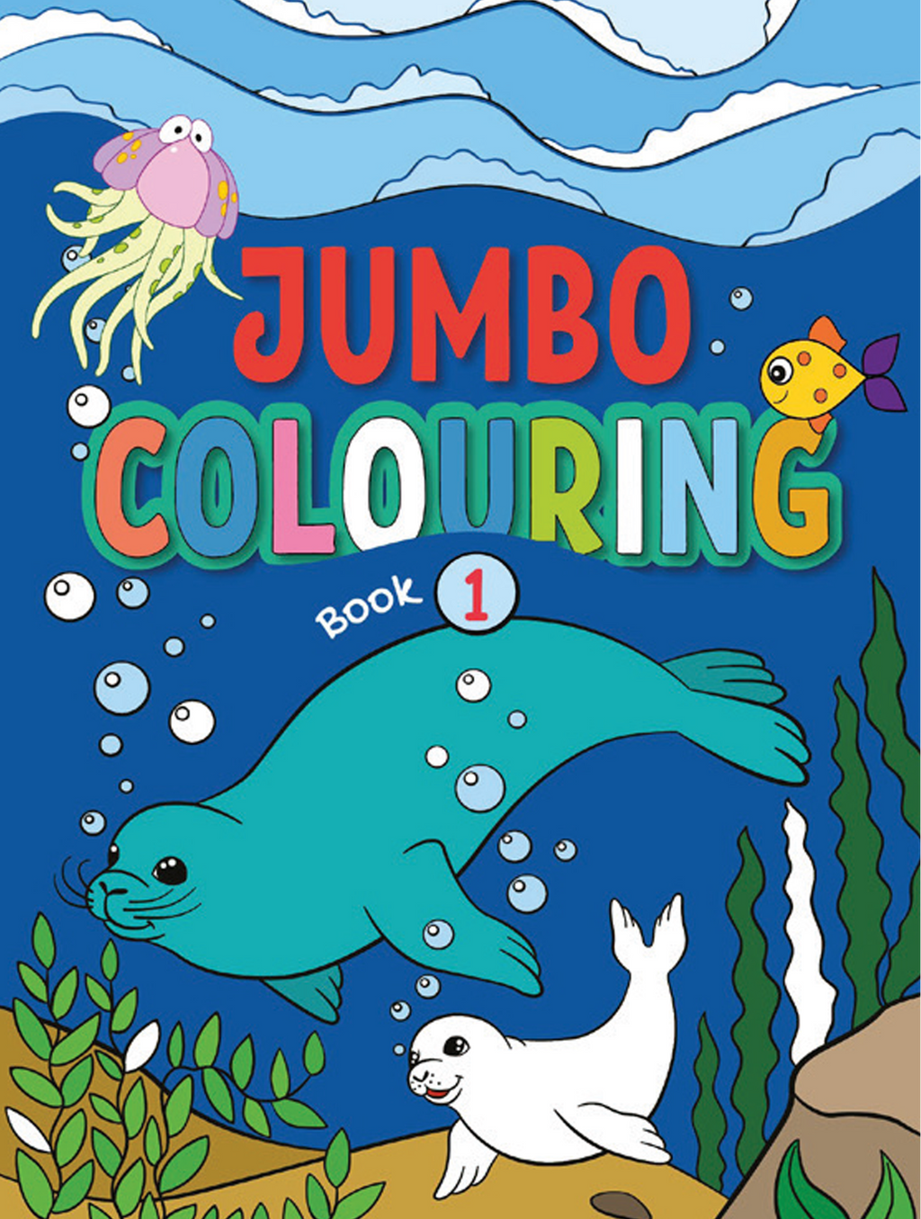 Jumbo Coloring Book Brachos