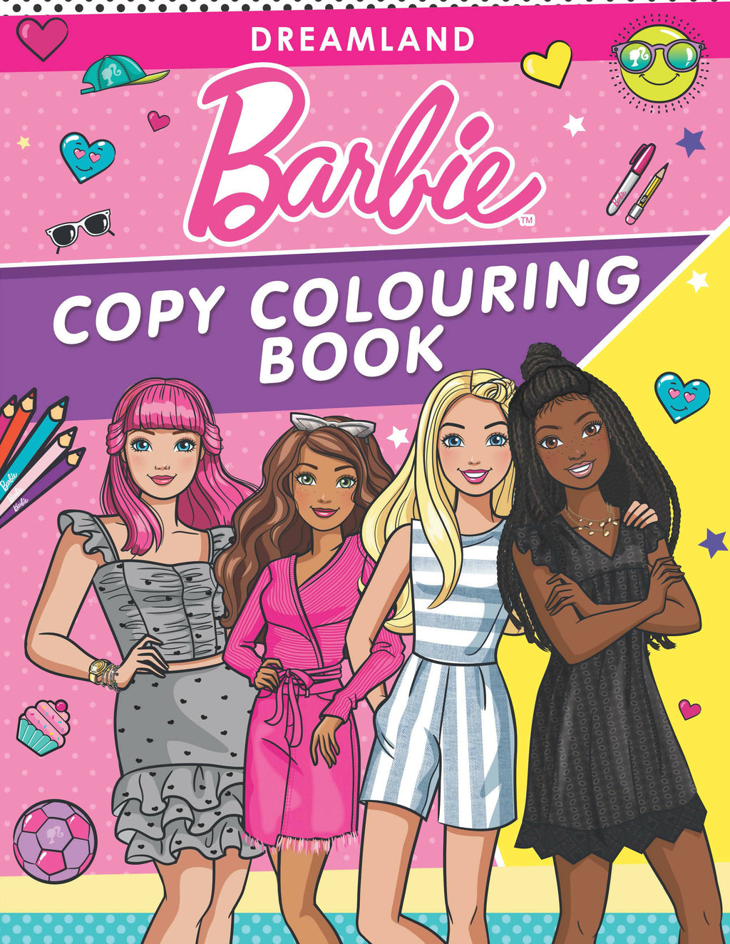 Barbie Copy Colouring Book  Dreamland Publications - JoGenii