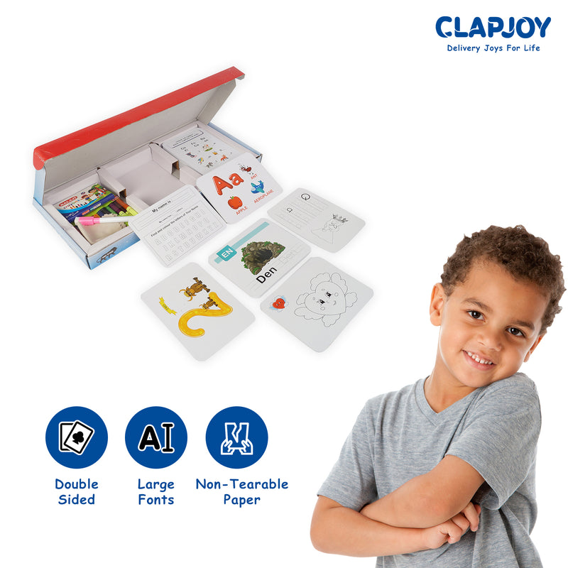 Paper English Clapjoy Laminated Reusable Activity Flashcard Learning Kit at  Rs 599/piece in Faridabad