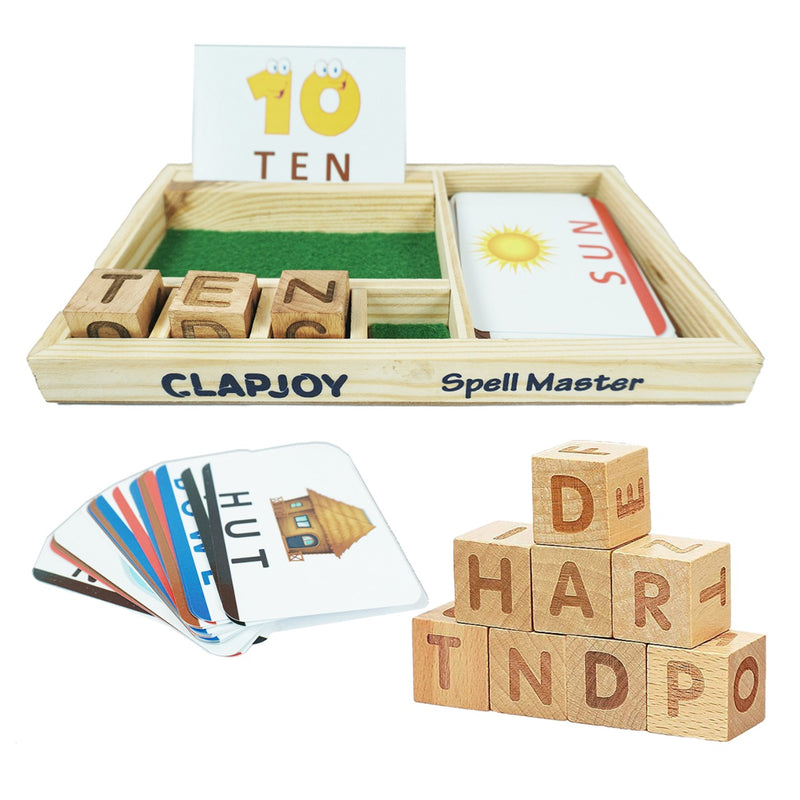 Clapjoy Spell Master for kids of age 2 years and Above