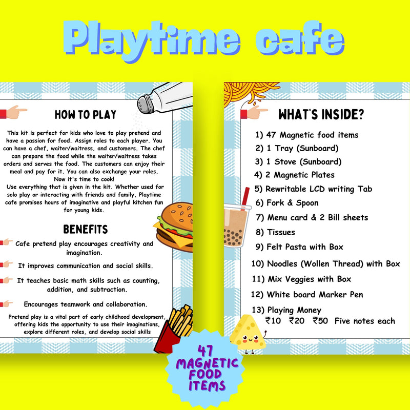 Pretend Play Time Café