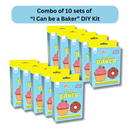 I Can Be a Baker - JoGenii's Mini DIY Kit | Ages 3-99 | Return Gift, Travel Friendly (Pack of 10)