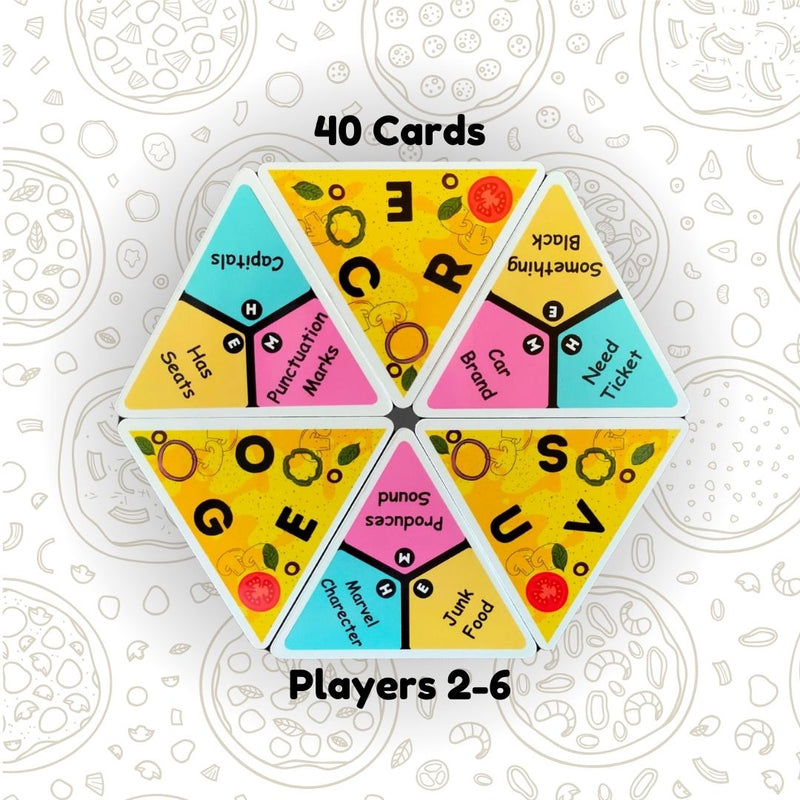 Slice Up Pizza Card Game