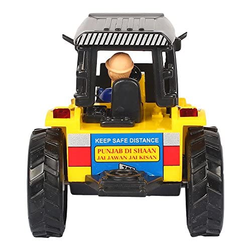 Tractor Maintenance Free Pullback Spring Action Race Toy Gift for Boys 3+ Years. Strong ABS Plastic, NO Sharp Edges, BIS Certified.