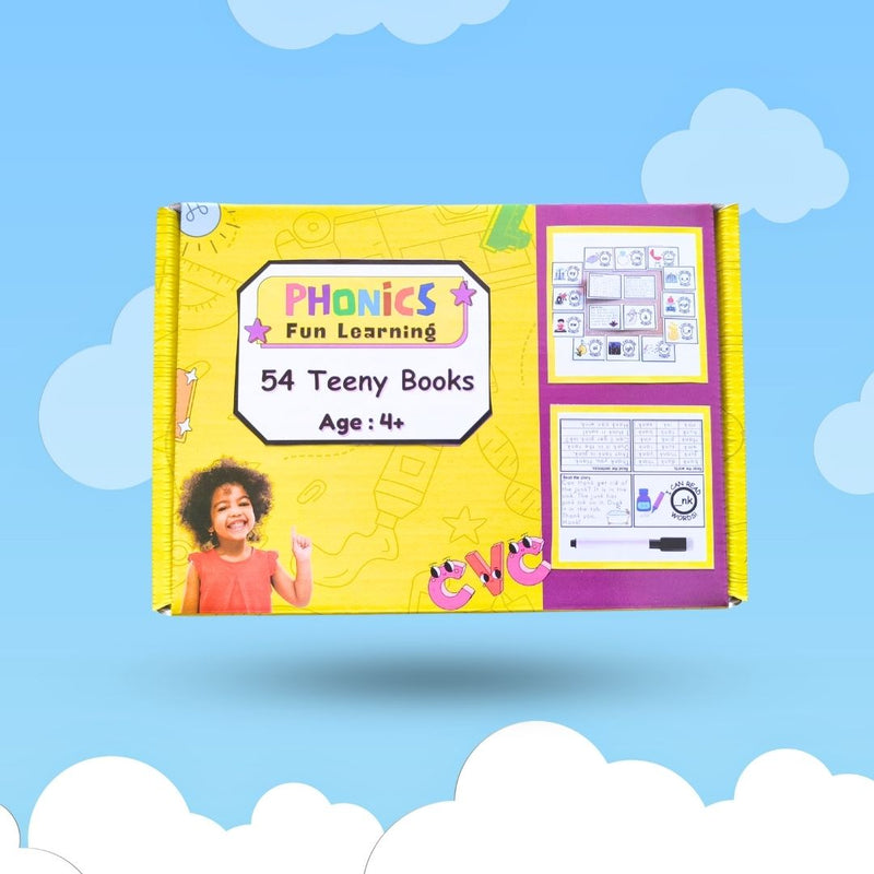 Phonics Fun Learning (54 Teeny books)