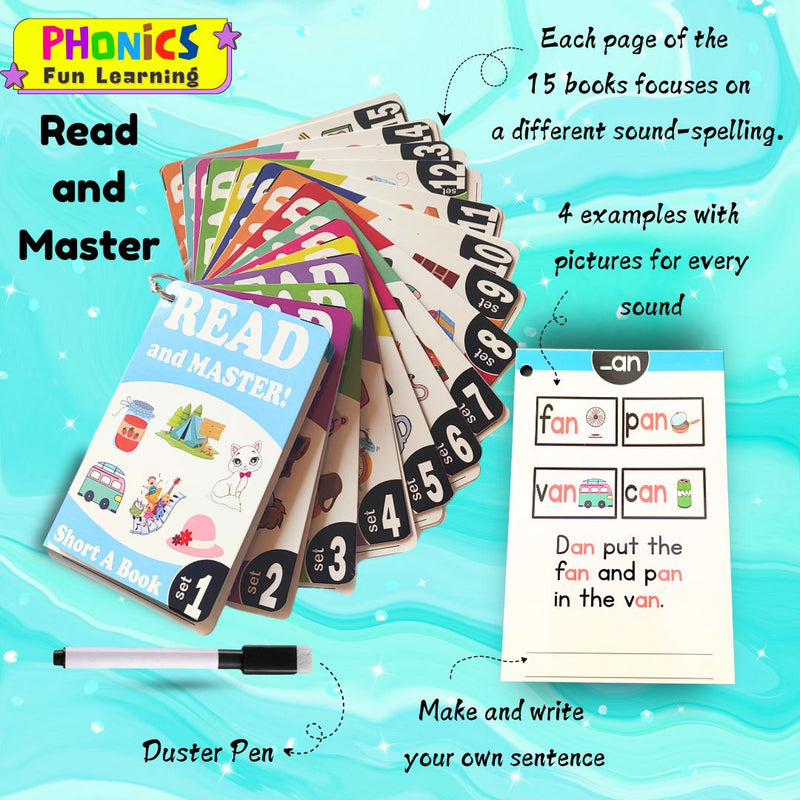 Phonics Fun Learning (44 Phonemes + Read & Master)