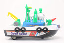 City Harbour Boat Pullback Toy for Kids 3YEARS+.ABS Plastic,No Sharp Edges,BIS Certified.