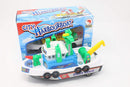 City Harbour Boat Pullback Toy for Kids 3YEARS+.ABS Plastic,No Sharp Edges,BIS Certified.