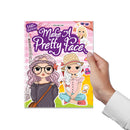 Make A Pretty Face and Nail Art, Hair Style Pack- 2 Books : Interactive & Activity Children Book by Dreamland Publications