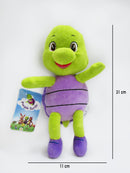 Purple Turtle Soft Toy for Kids' with 9 Story Books Free (20x20 Storybooks)