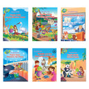 Purple Turtle Story Books for 3-8 Year Kids (6 story books Combo pack- Earth Series)