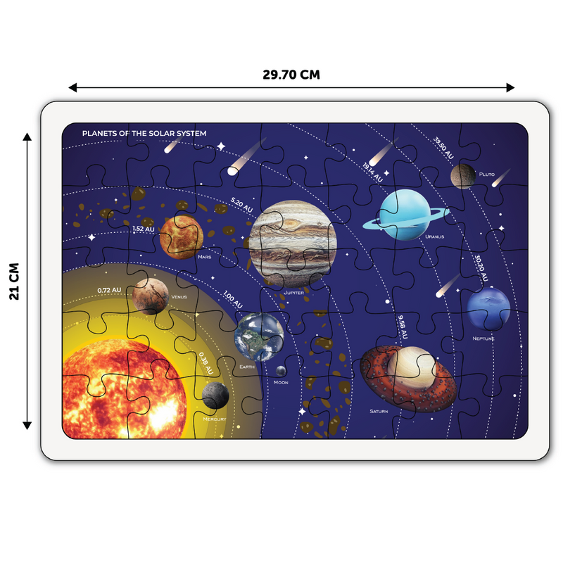 Solar System & Planets Educational Wooden Puzzle