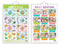 Set of 2 Life Cycle and DAILY ROUTINE Early Learning Educational Charts for Kids | 20"X30" inch |Non-Tearable and Waterproof | Double Sided Laminated | Perfect for Homeschooling, Kindergarten and Nursery Students