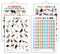 Set of 4 Domestic Animals and Pets, Wild Animals, Birds and Numbers 1-100 Early Learning Educational Charts for Kids | 20"X30" inch |Non-Tearable and Waterproof | Double Sided Laminated | Perfect for Homeschooling, Kindergarten and Nursery Students