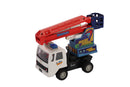 Rescue Service is A Finely Crafted Toy with Excellent Use of Links to Lift The 'Cherry Picker', All This in A Mechanical Toy