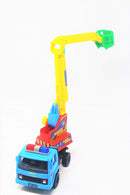 Rescue Service is A Finely Crafted Toy with Excellent Use of Links to Lift The 'Cherry Picker', All This in A Mechanical Toy