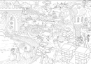 GOWOO - GIANT PRINCESS CASTLE COLOURING POSTER