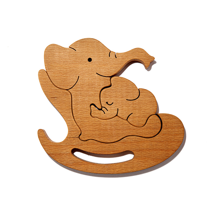 Mama  Elephant Baby Elephant  Puzzle