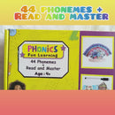 Phonics Fun Learning (44 Phonemes + Read & Master)