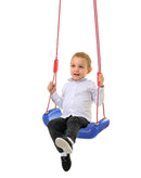 Swing Seat Jhula for Kids Age 3 to 10 Years with Hand Grip (Multicolour)