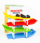 Racer Valley Junior Car Ramp Activity Set  for kids aged 3 and above. Multicolour