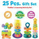 Play N Grow - A 5-in-1 Toddlers Learning Activity Gift Set That Develops fine Motor Skills and Reasoning Skills for 12 Months and Above