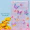 eVincE Butterfly Wrapping Paper | Facts Printed with Match the Butterfly fun | 70 x 50 cms | Pack of 10 Sheets