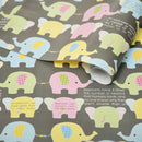 eVincE Elephant Gift Wrapping Paper | Informative Wraps for kids | 10 Sheets | 70 x 50 cms