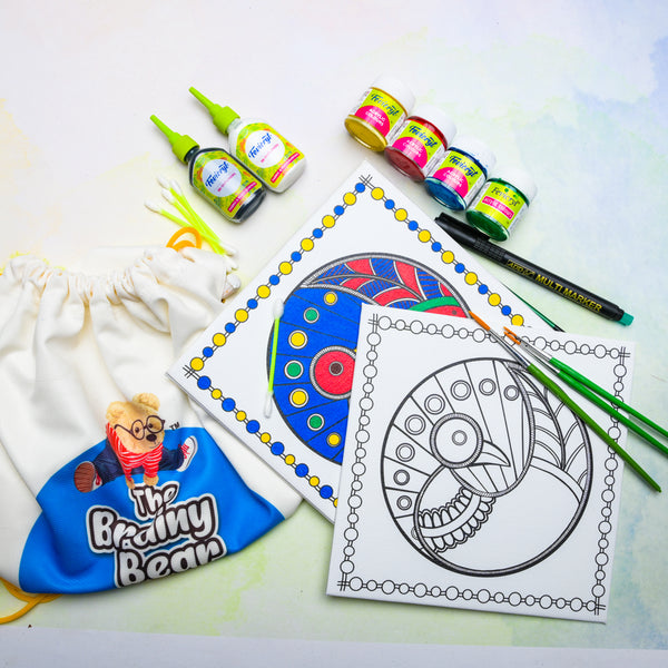 My Glass Painting Kit (Sun Design) – The Brainy Bear Store