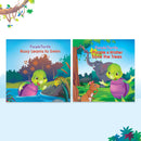 Story Books for Kids (Set of 2 Books) Roxy Learns to Swim, Purple walter save the trees