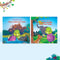 Story Books for Kids (Set of 2 Books) Roxy Learns to Swim, Purple walter save the trees