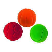 Small Balls Mix (Set of 3) (0 to 10 years)(Non-Toxic Rubber Toys)