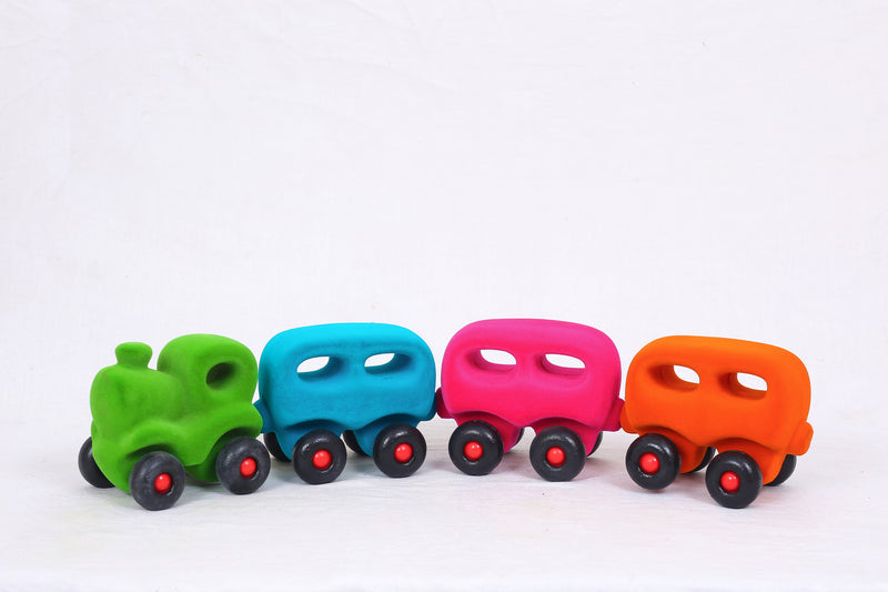 Wholedout Train & Couch Mix (0 to 10 years)(Non-Toxic Rubber Toys)