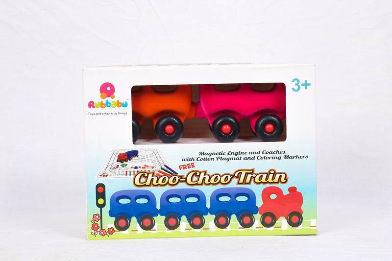 Wholedout Train & Couch Mix (0 to 10 years)(Non-Toxic Rubber Toys)