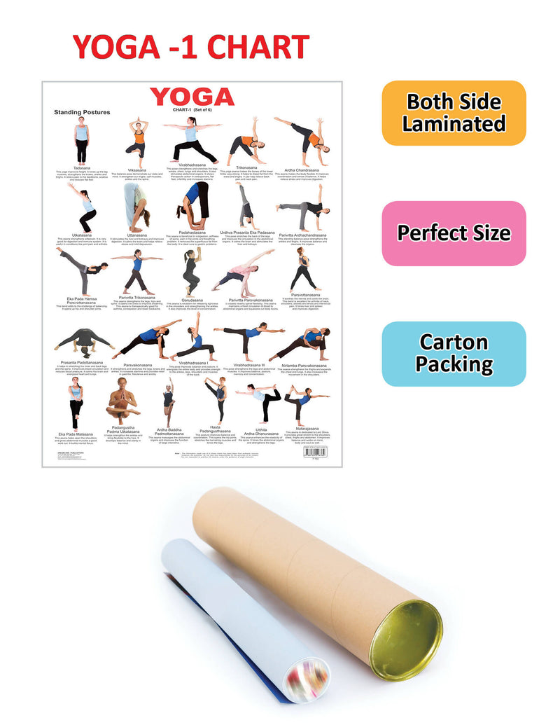 Shilpa's Yoga Routine & Basic Yoga Poses Chart For Beginners