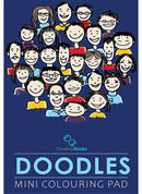 Doodles - Mini Adult Colouring Pad