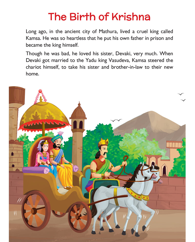 Tales of Compassionate Krishna - Indian Mythological Stories