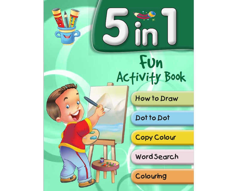 5 in 1 Fun Activity Book (Shooting Stars)