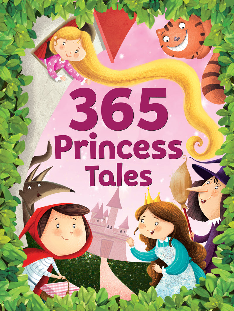 365 Princess Tales - Thickly Padded, Glittered & Premium Quality