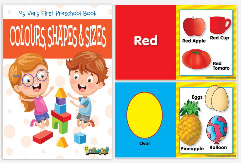 My Very First Preschool Books - Set of 6 having ABC, Safety Rules, Good Manners, Numbers, Know Your Body & Colours Books