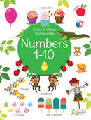 Numbers 1-10 - Wipe & Clean Workbook with free Pen