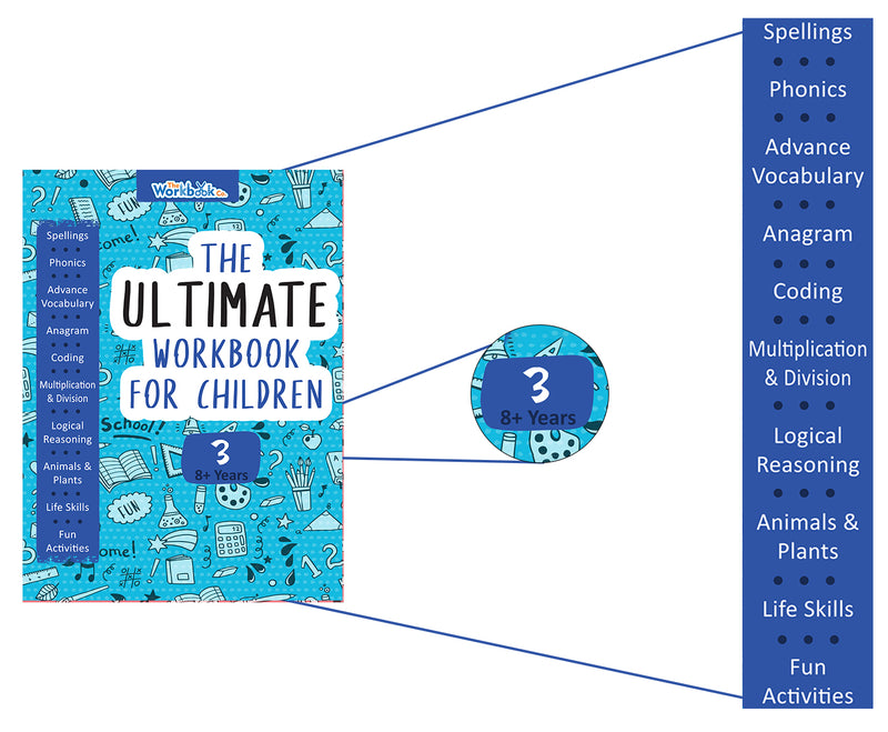 The Ultimate Workbook for Children 8-9 Years Old