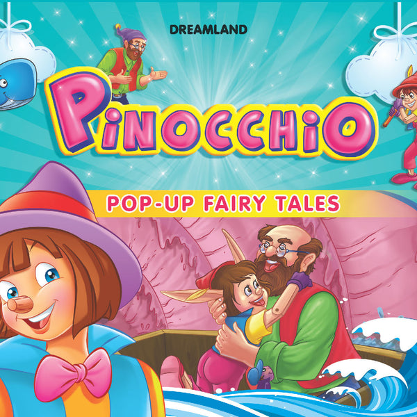 Pop-Up Fairy Tales - Pinocchio  Dreamland Publications - JoGenii