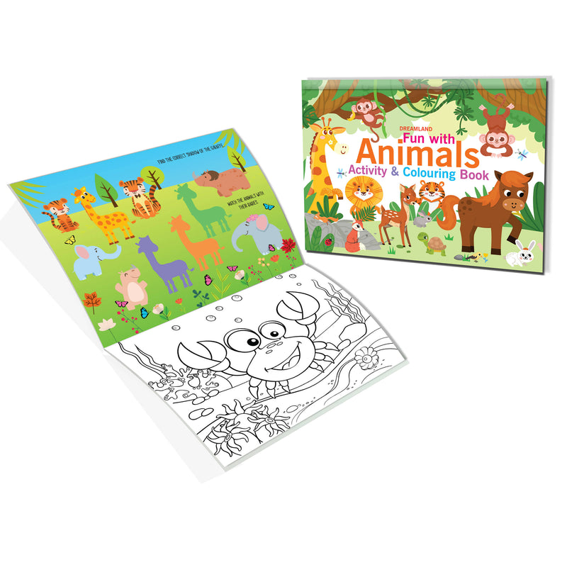 Fun with Activity & Colouring Books Pack- A Pack of 4 Books