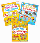 Very First Sentence Books - (3 Titles) : Early Learning Children Book By Dreamland Publications 9789386671097