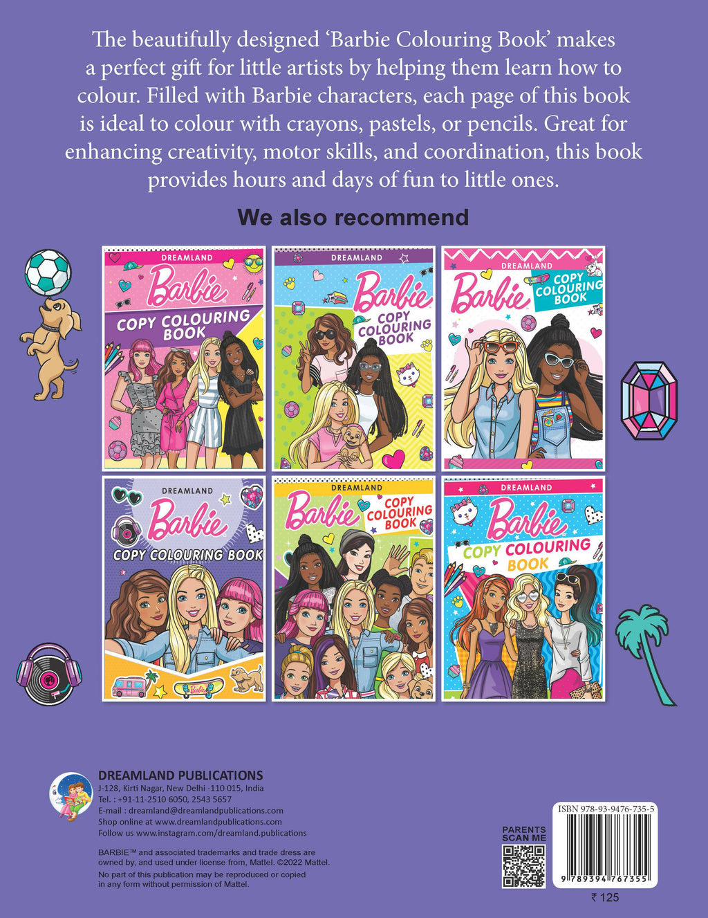 Barbie: Ultimate Colouring Book (Mattel)