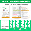 Little Berry Professions Puzzle Game for Kids: Play and Learn Puzzle with Activity Book