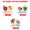 Little Berry My First Flash Cards for Kids (Set of 3): Fruits, Vegetable & Animal - 108 Cards