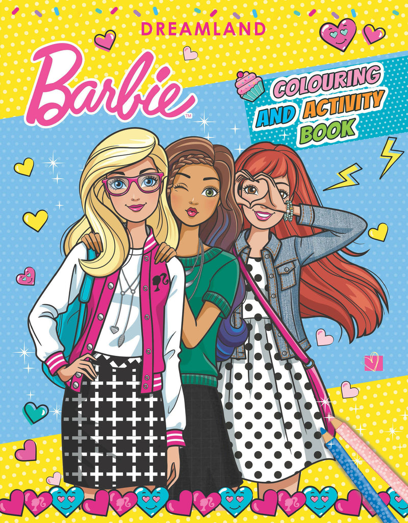 Barbie Colouring and Activity Book : Interactive & Activity Children Book By Dreamland Publications